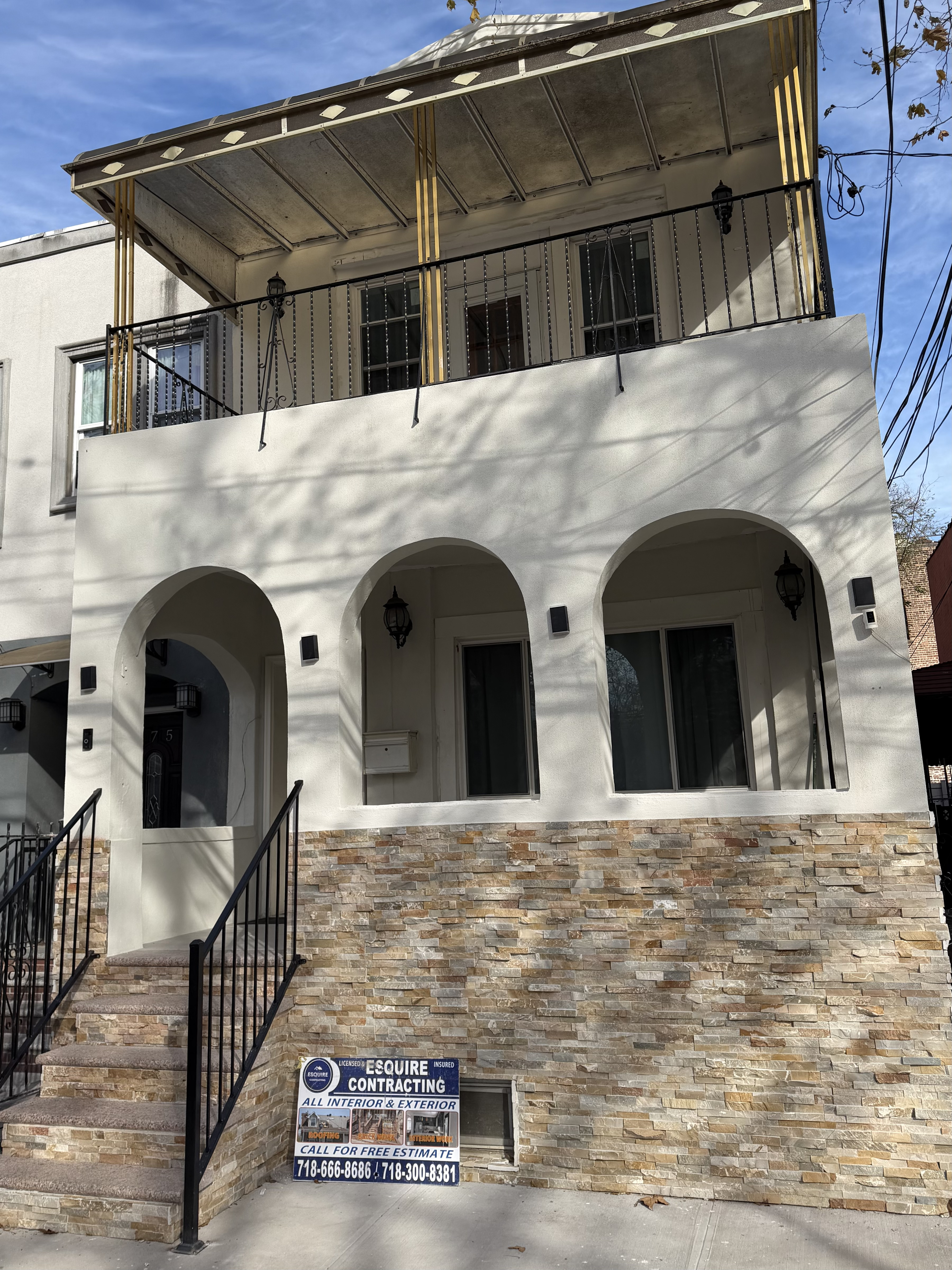 Exterior renovation — Bed-Stuy